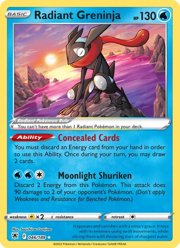 Radiant Greninja, Astral Radiance
