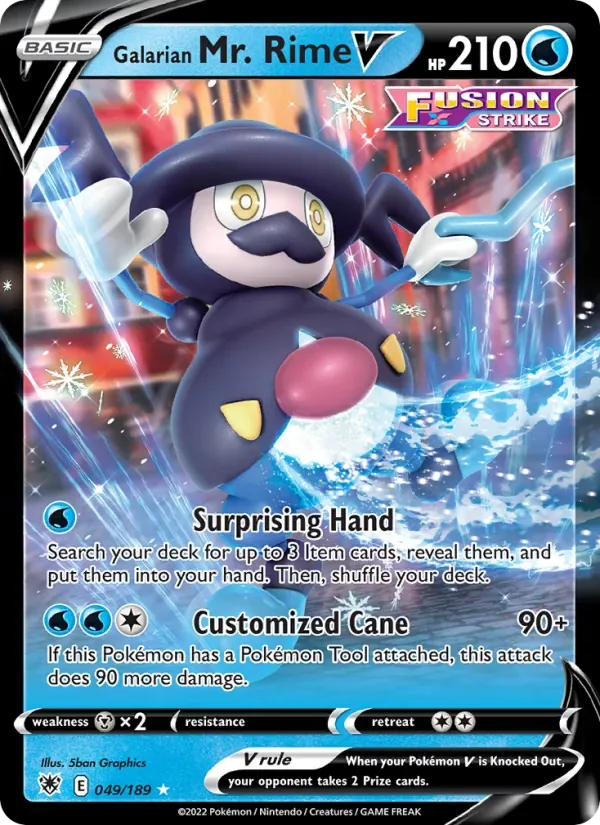 Galarian Mr. Rime V, Astral Radiance