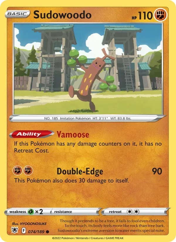 Sudowoodo, Astral Radiance