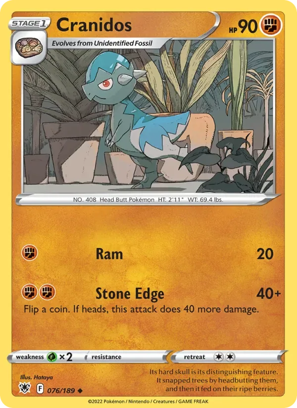 Cranidos, Astral Radiance