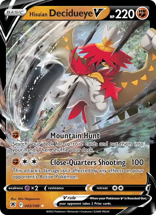 Hisuian Decidueye V, Astral Radiance