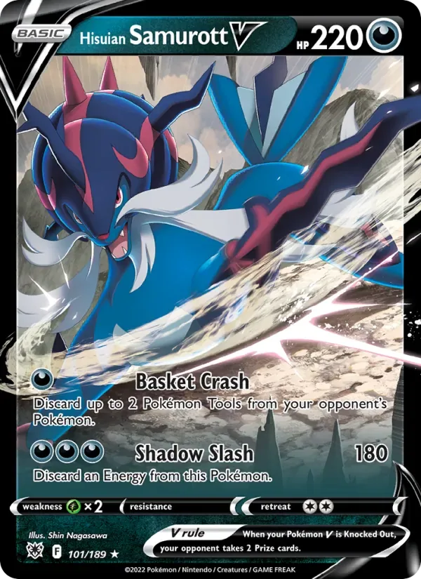 Hisuian Samurott V, Astral Radiance