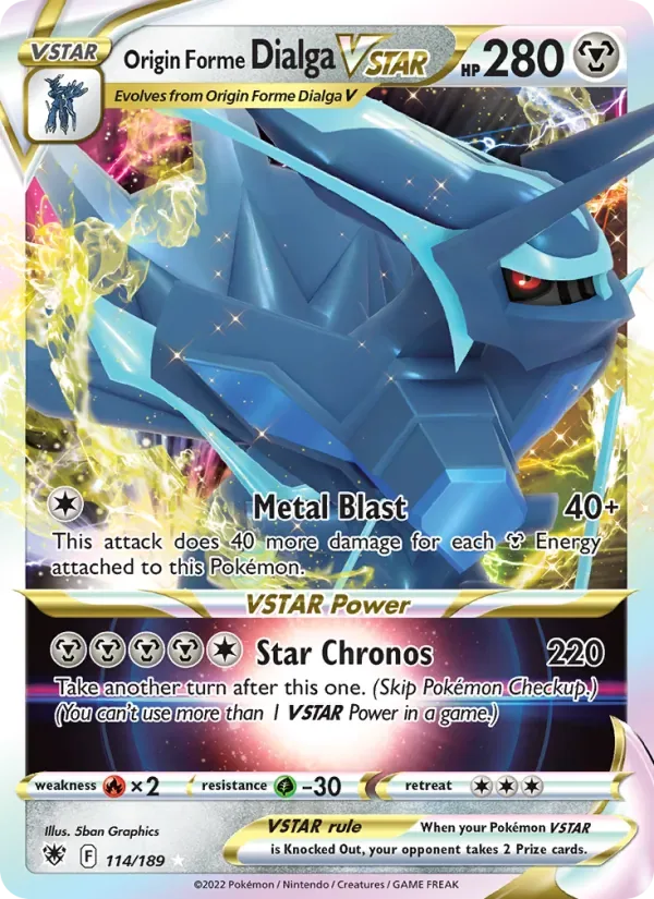 Origin Forme Dialga VSTAR, Astral Radiance
