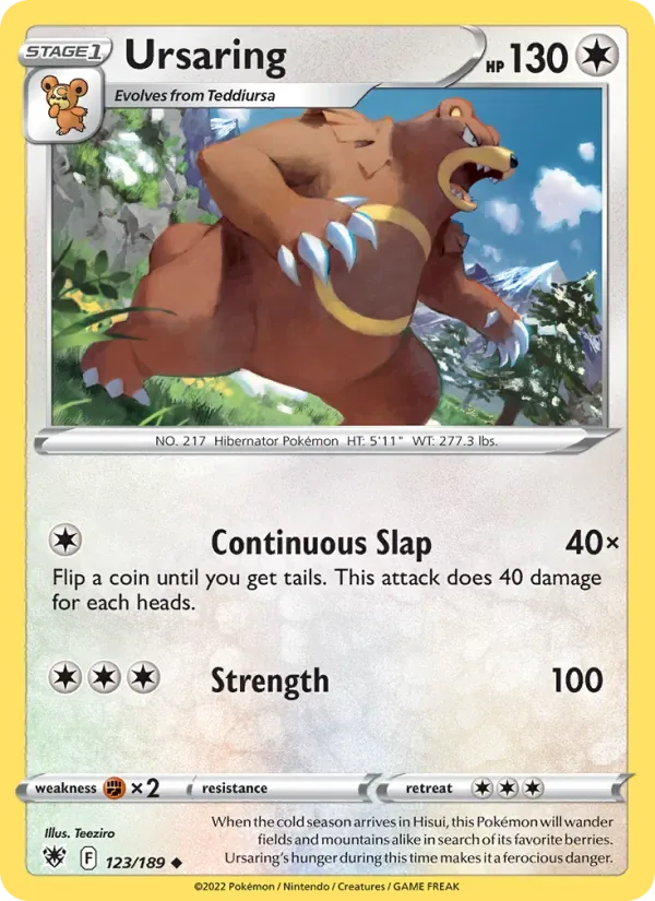 Ursaring, Astral Radiance