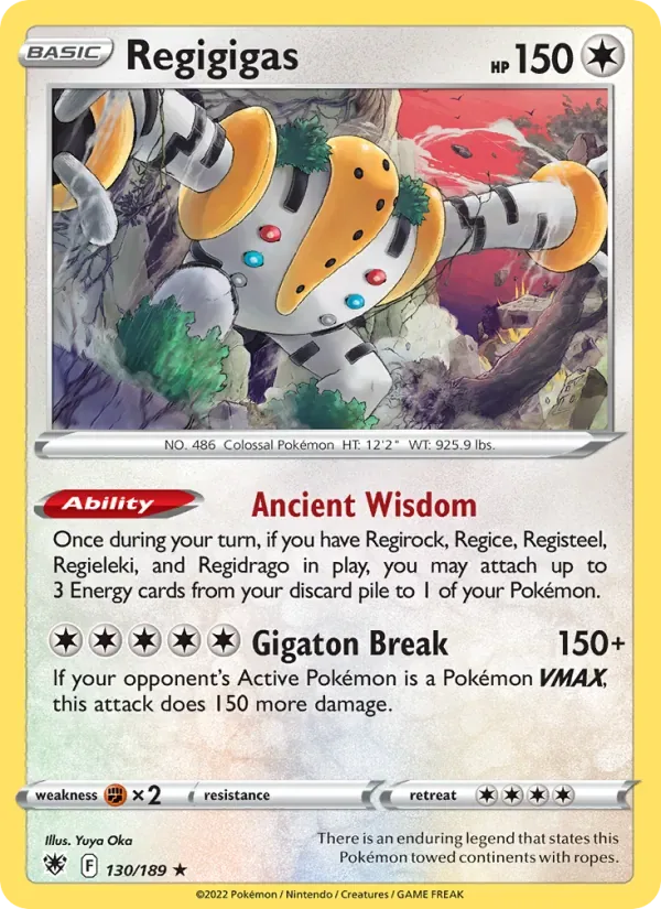 Regigigas, Astral Radiance