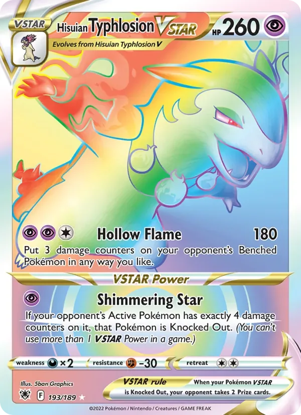 Hisuian Typhlosion VSTAR, Astral Radiance