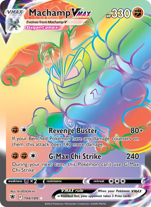 Machamp VMAX, Astral Radiance