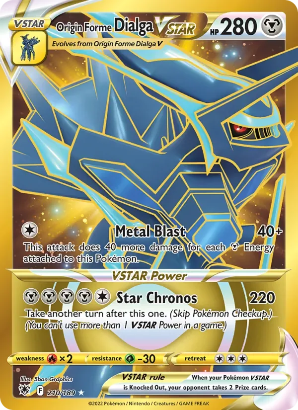 Origin Forme Dialga VSTAR, Astral Radiance