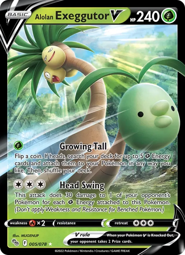 Alolan Exeggutor V, Pokémon GO