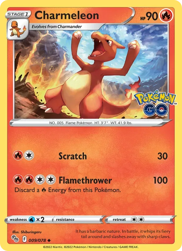 Charmeleon, Pokémon GO