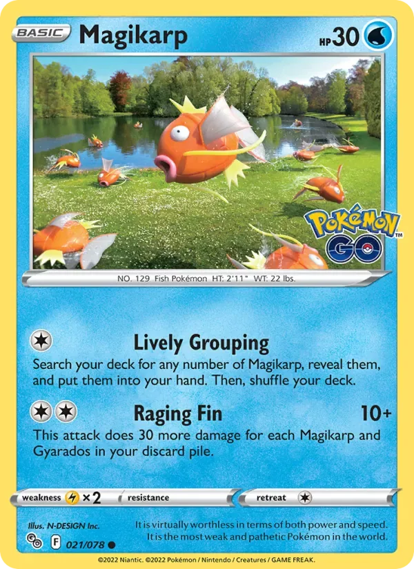 Magikarp, Pokémon GO