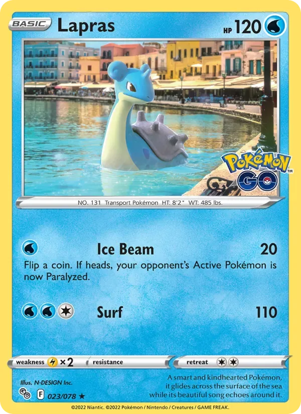 Lapras, Pokémon GO