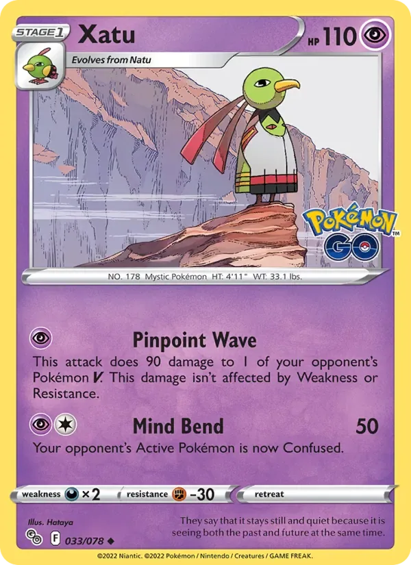 Xatu, Pokémon GO