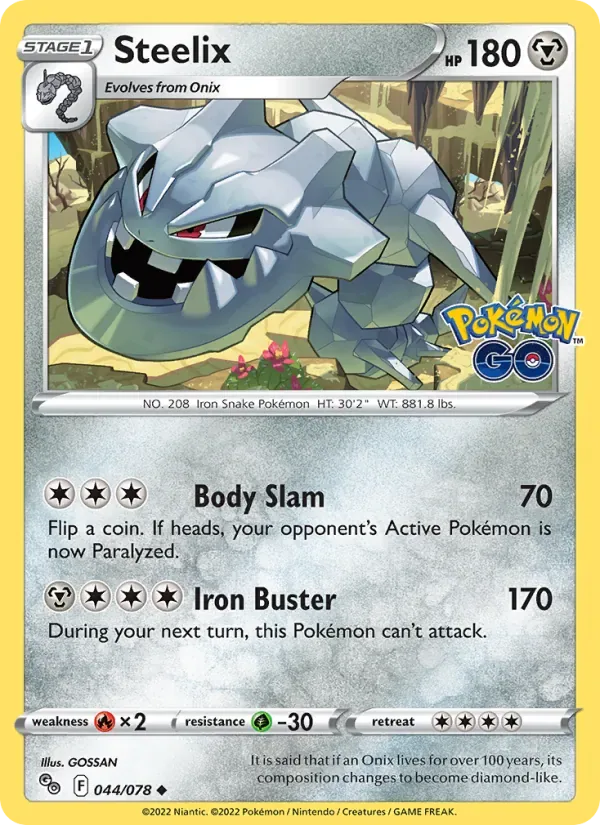 Steelix, Pokémon GO