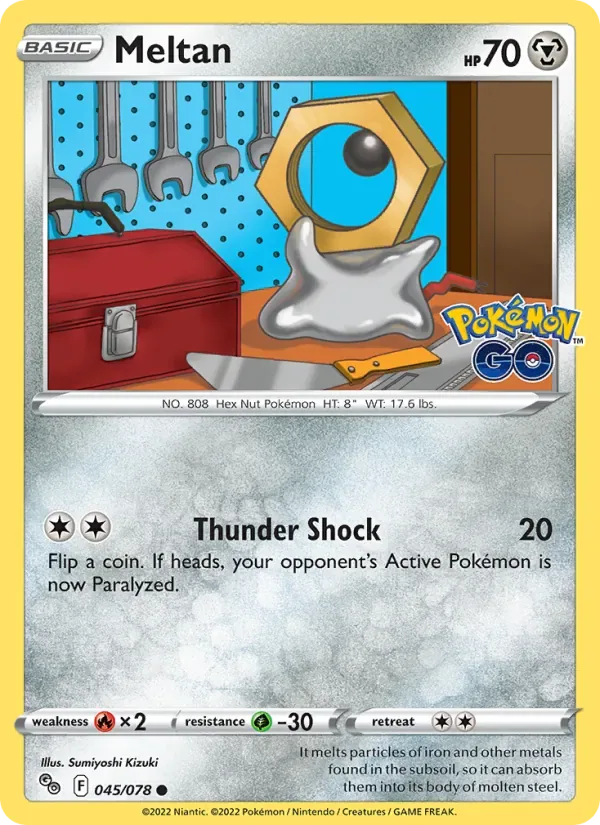 Meltan, Pokémon GO