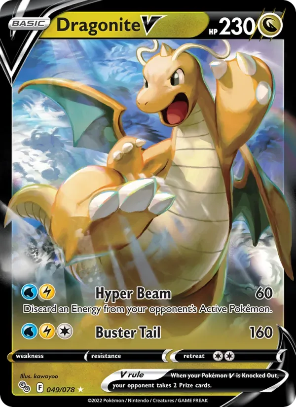Dragonite V, Pokémon GO