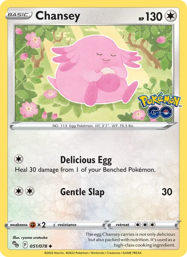 Chansey, Pokémon GO