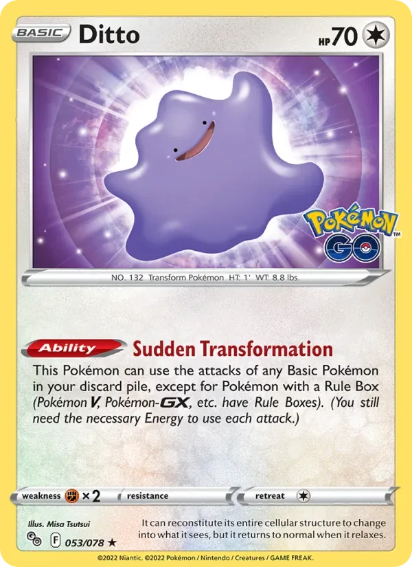 Ditto, Pokémon GO