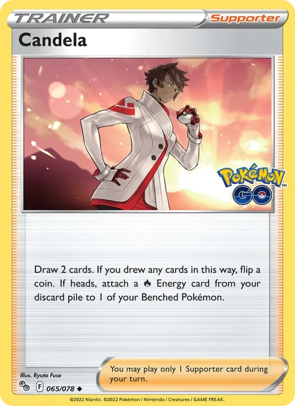 Candela, Pokémon GO