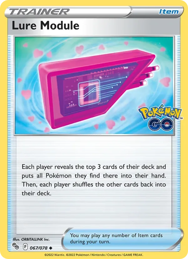 Lure Module, Pokémon GO
