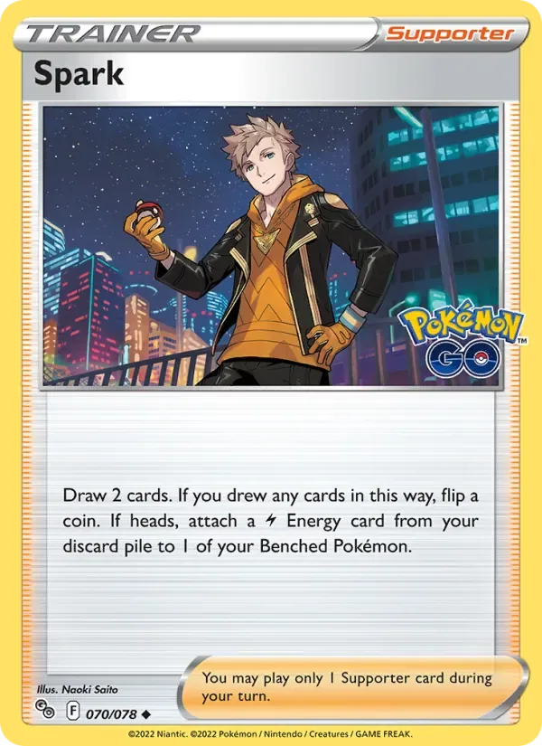Spark, Pokémon GO