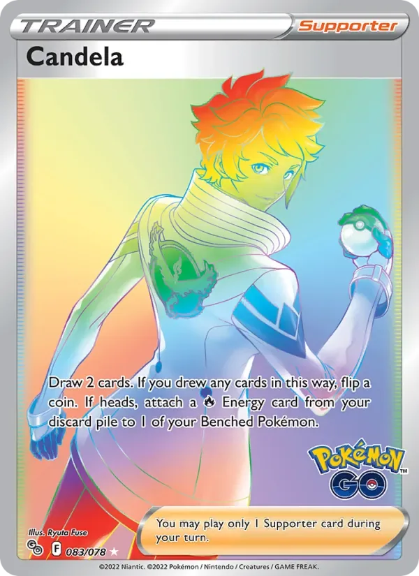 Candela, Pokémon GO