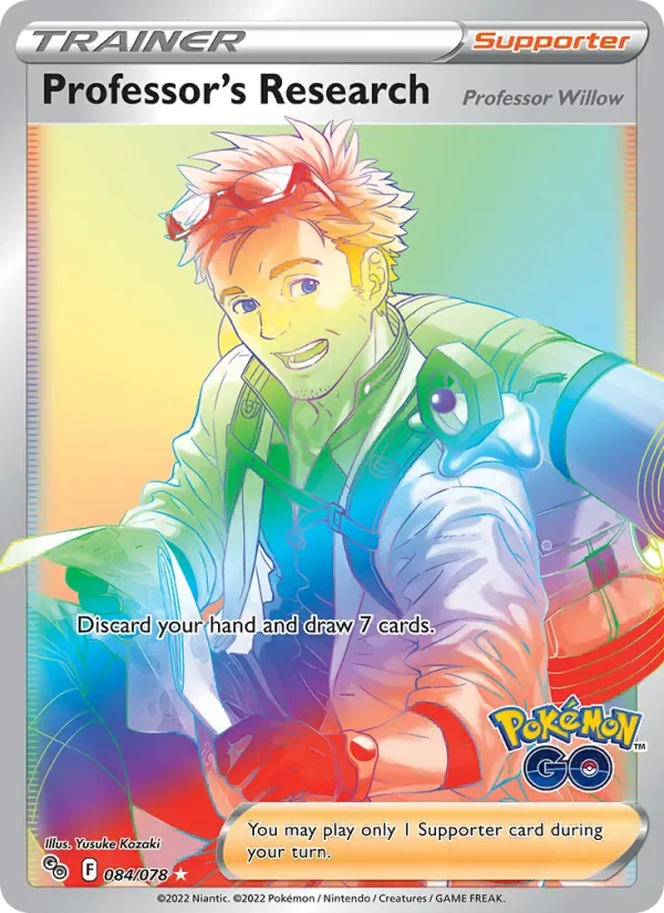 Professor's Research, Pokémon GO