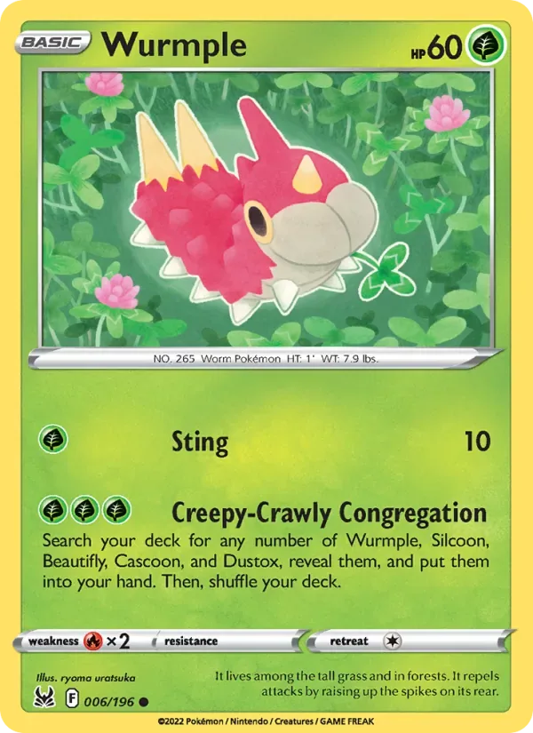 Wurmple, Lost Origin