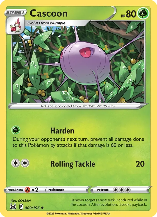 Cascoon, Lost Origin