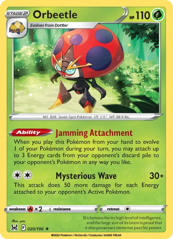 Orbeetle, Lost Origin
