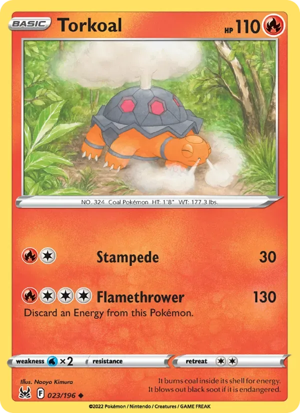 Torkoal, Lost Origin