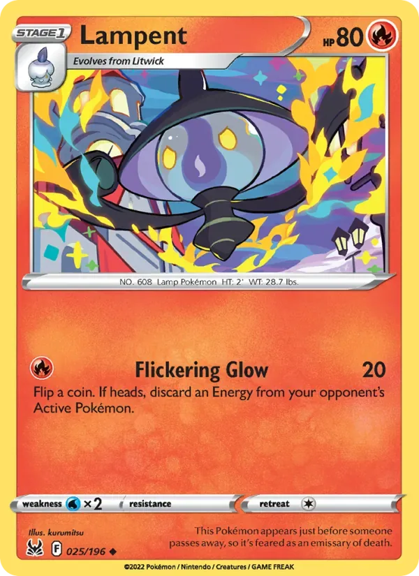 Lampent, Lost Origin