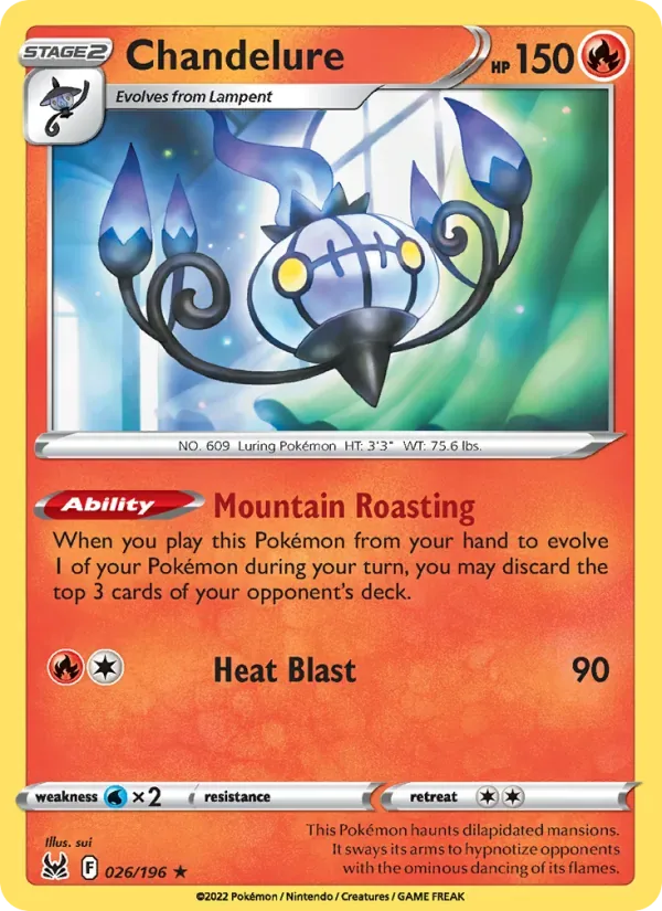 Chandelure, Lost Origin