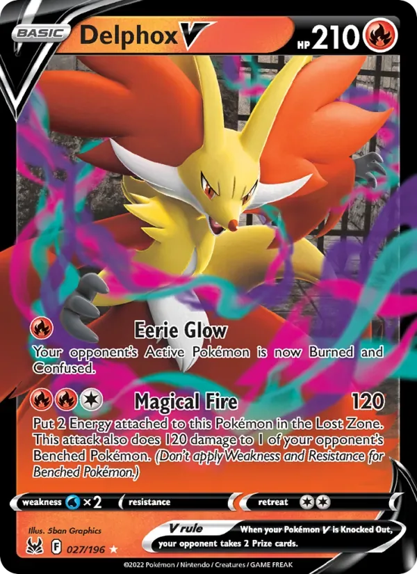 Delphox V, Lost Origin