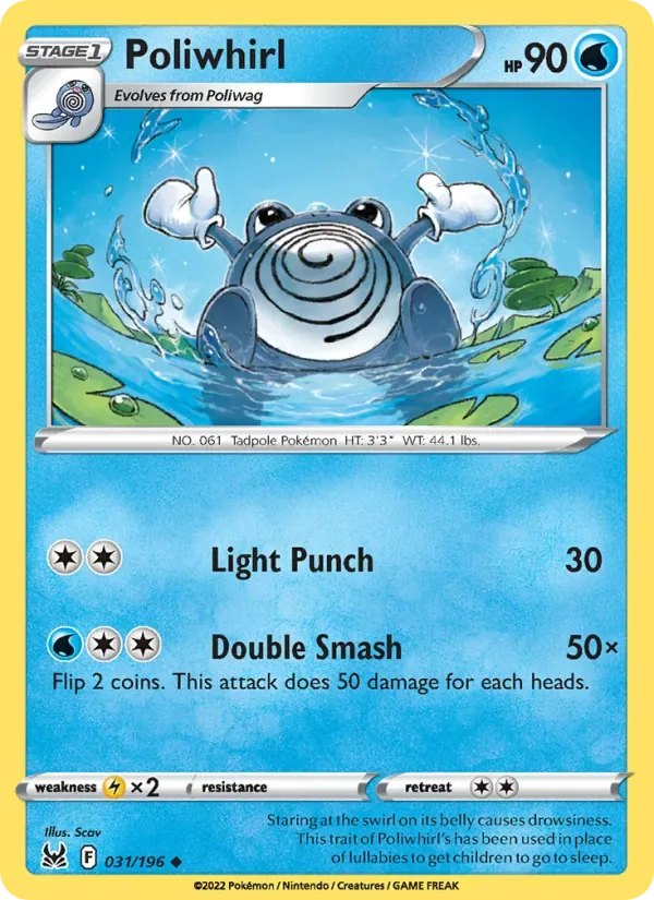 Poliwhirl, Lost Origin