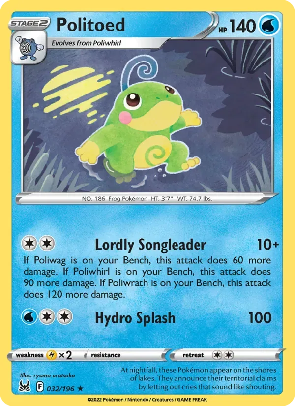 Politoed, Lost Origin