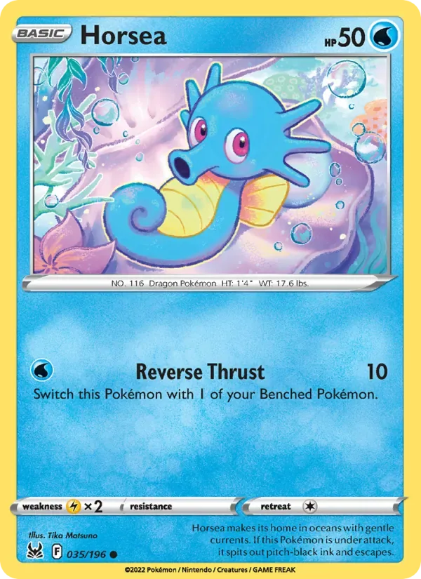 Horsea, Lost Origin