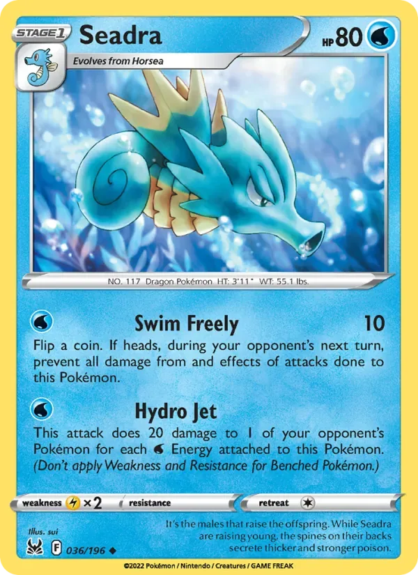 Seadra, Lost Origin