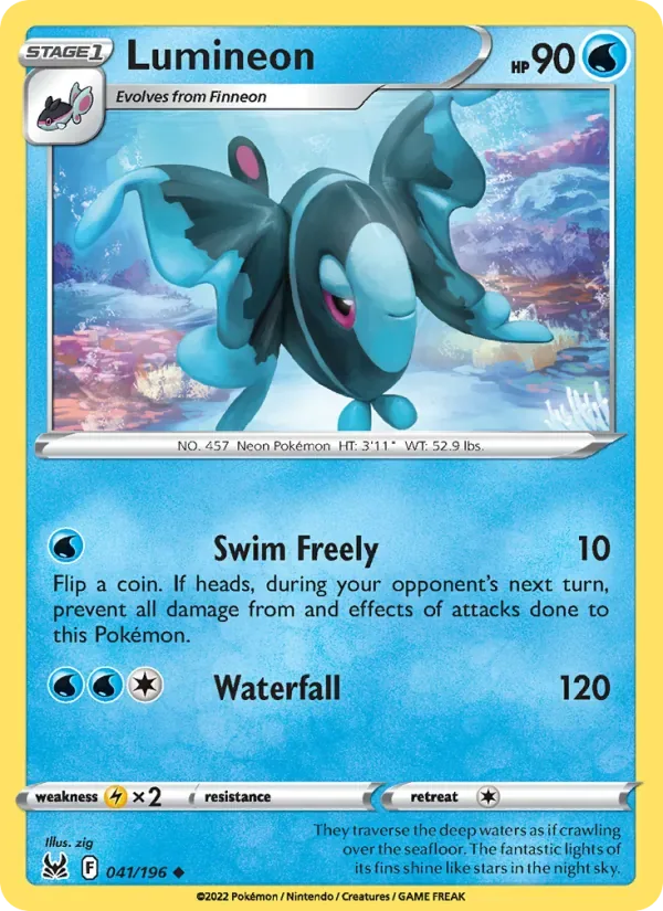 Lumineon, Lost Origin