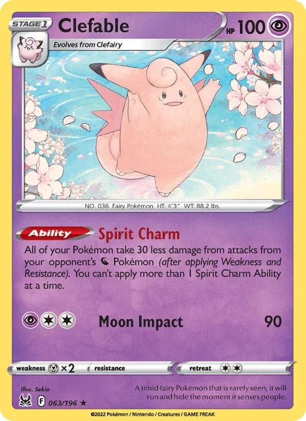 Clefable, Lost Origin