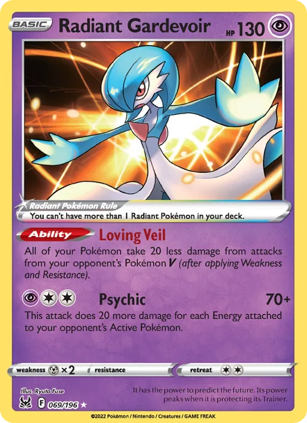 Radiant Gardevoir, Lost Origin