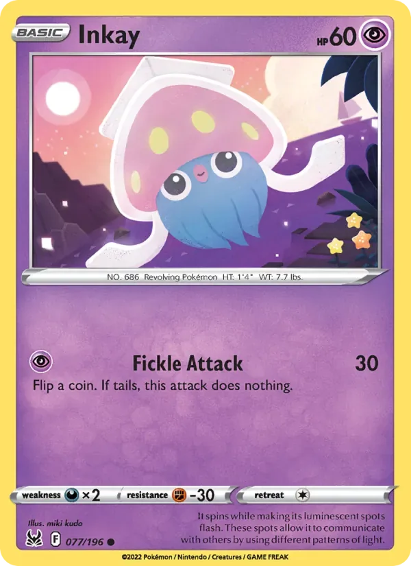 Inkay, Lost Origin