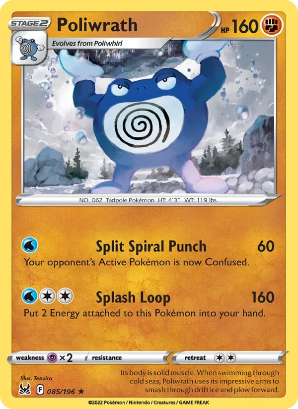 Poliwrath, Lost Origin