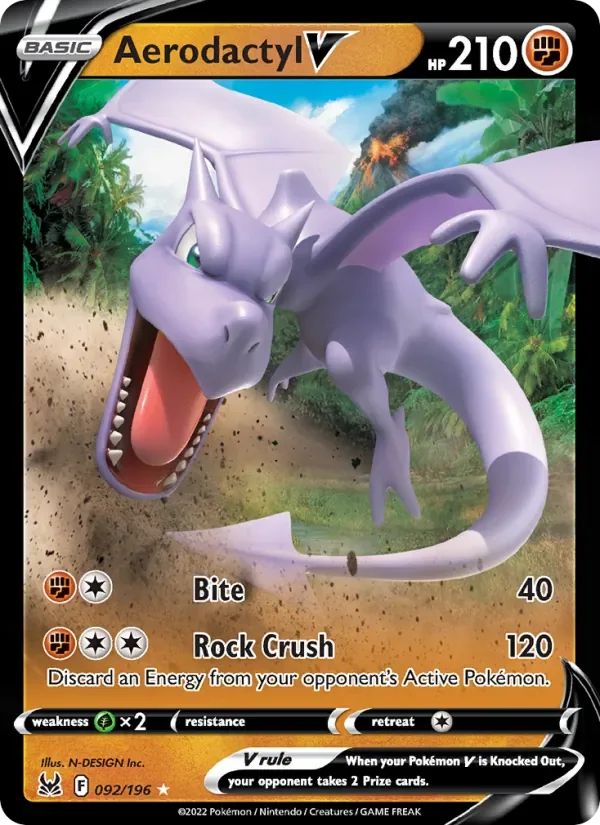 Aerodactyl V, Lost Origin