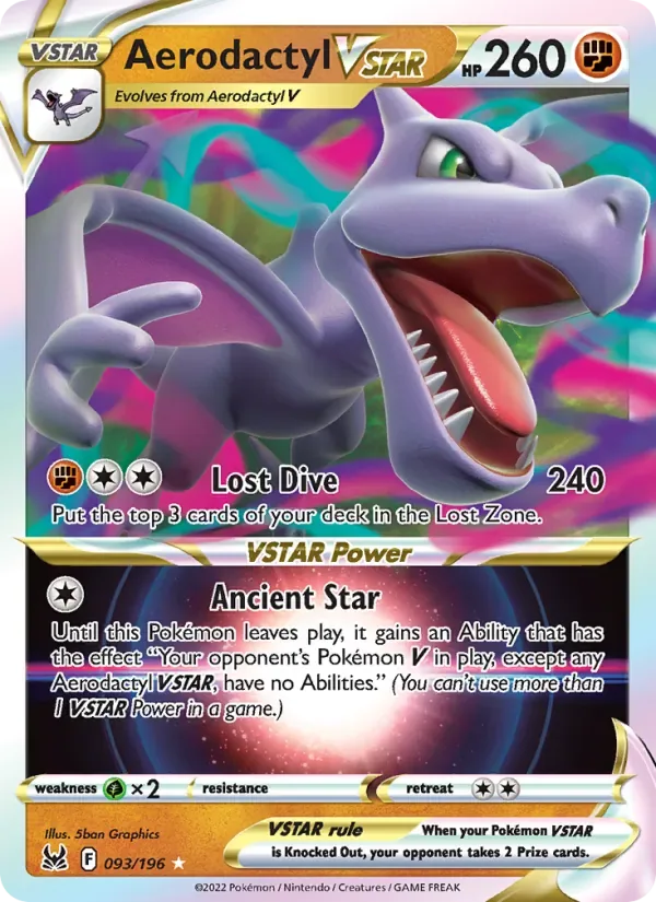 Aerodactyl VSTAR, Lost Origin