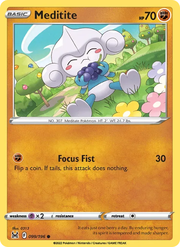 Meditite, Lost Origin