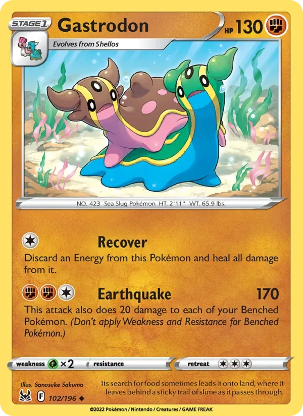Gastrodon, Lost Origin