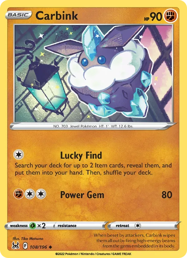 Carbink, Lost Origin