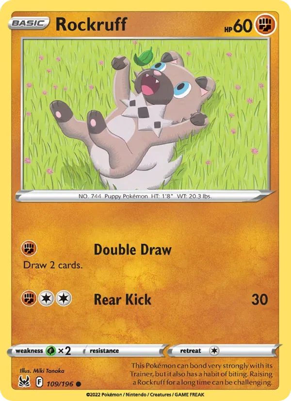 Rockruff, Lost Origin