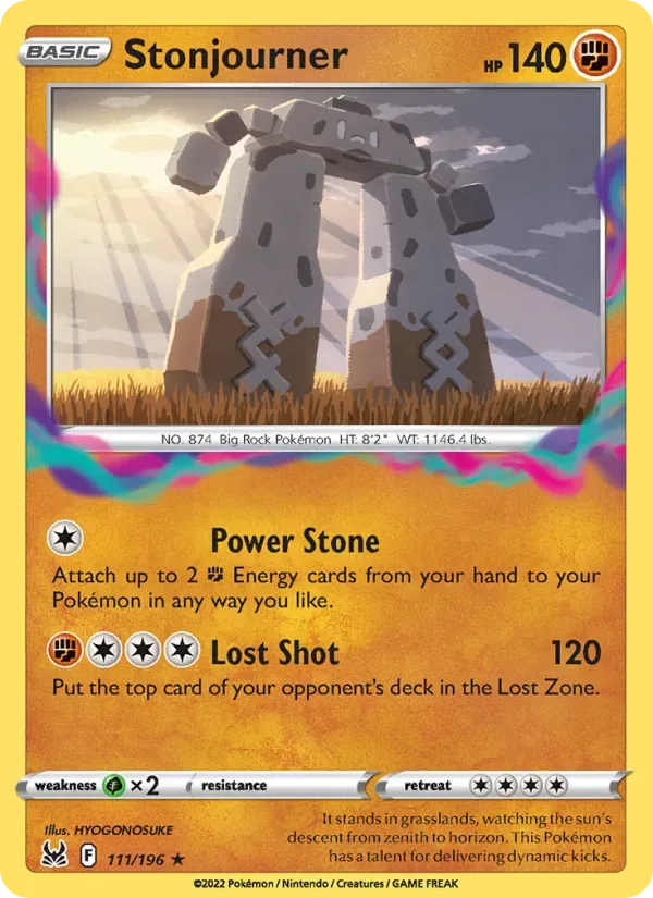 Stonjourner, Lost Origin